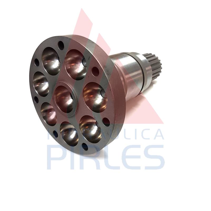 EJE REXROTH A2FO160 Z21 45MM DIN 5480 [CON RANURA PARA SEGER]