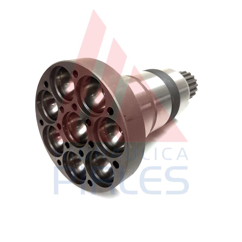 EJE Z18 40MM DIN 5480 [CON ROSCA PARA TUERCA]