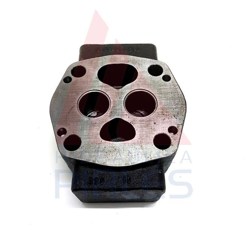 [323-3110-100] TAPA TRASERA BOMBA [CON BUJES Y CON PUERTOS]