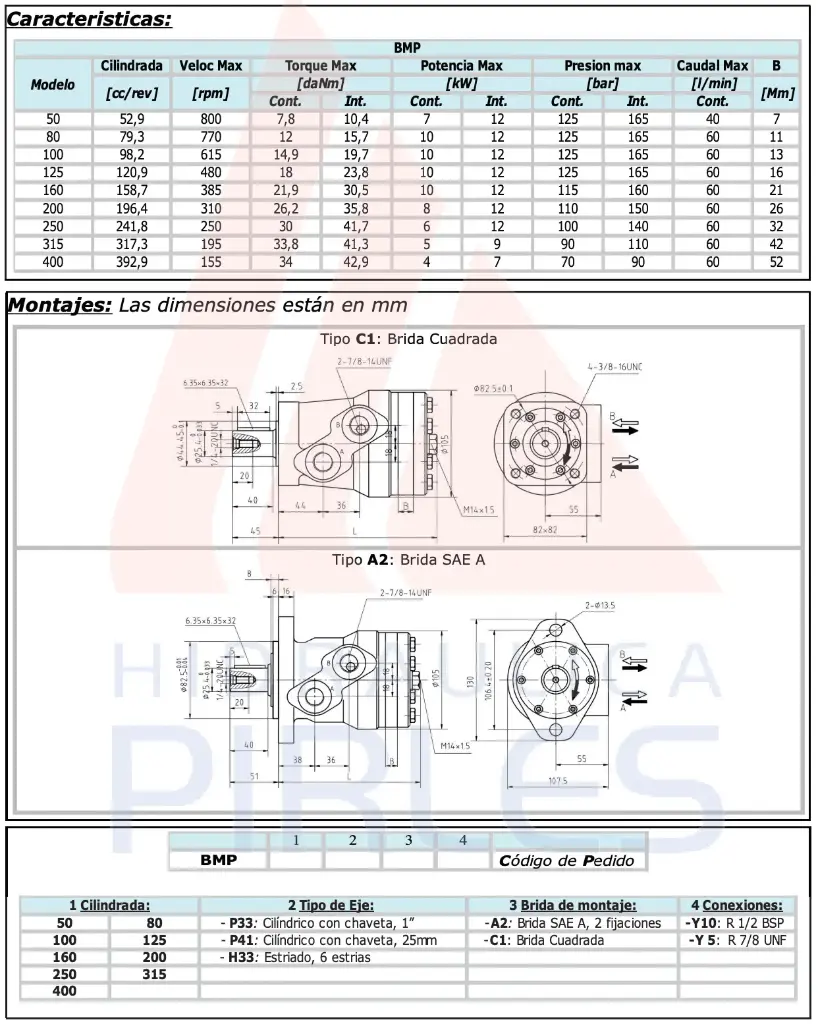  Motores Orbitales THOTH BMP